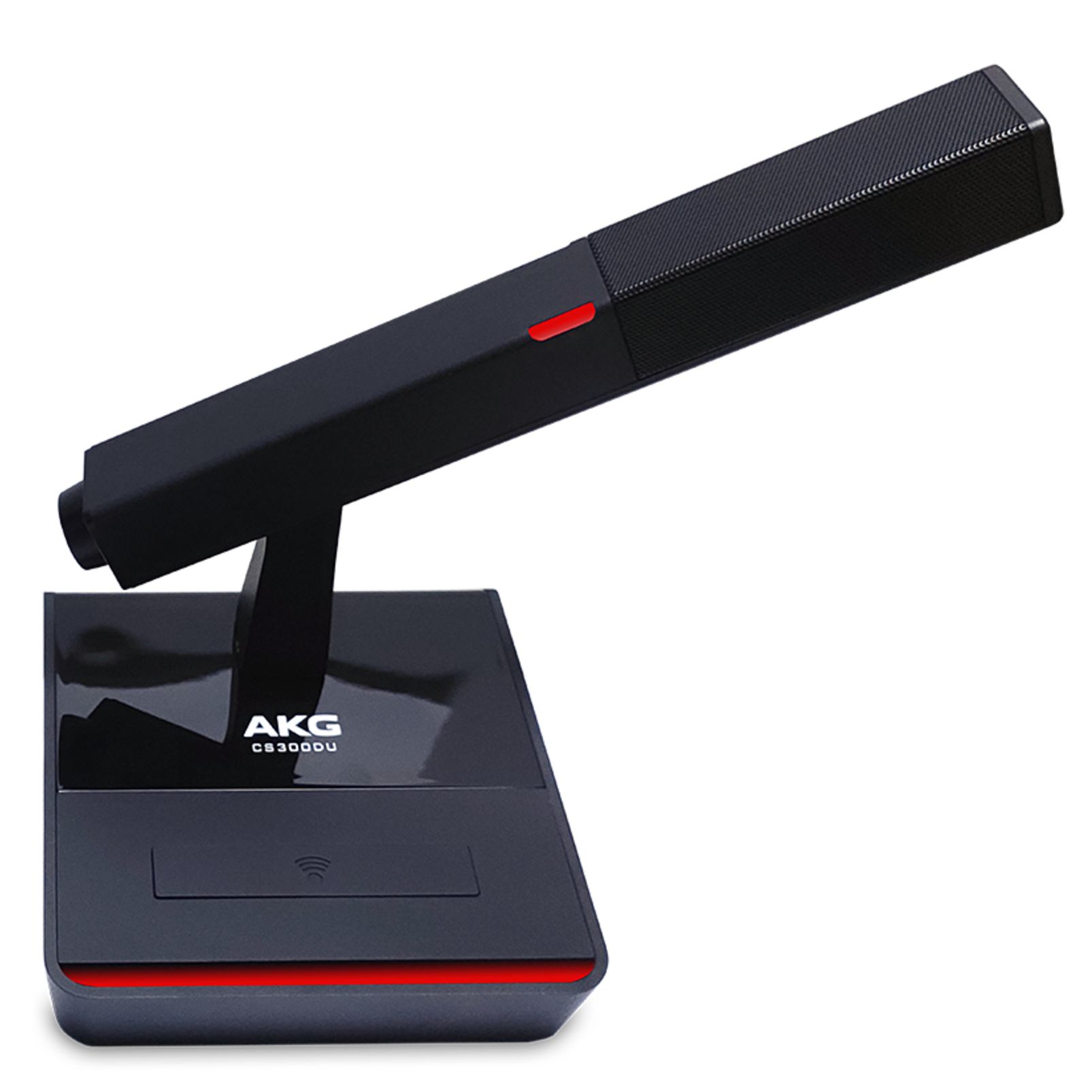 CS300DU - Black - CS300 Digital Conference System Delegate Unit with Redundancy - Hero